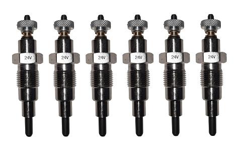 glowplug mercedes M18 24 Volt - Set 6
